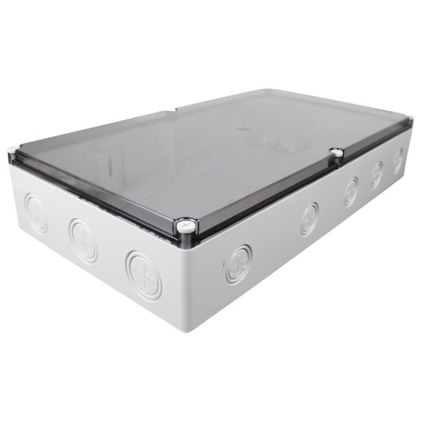 Installationsgehäuse IP67 (300x540x110mm) - mit Transparentdeckel